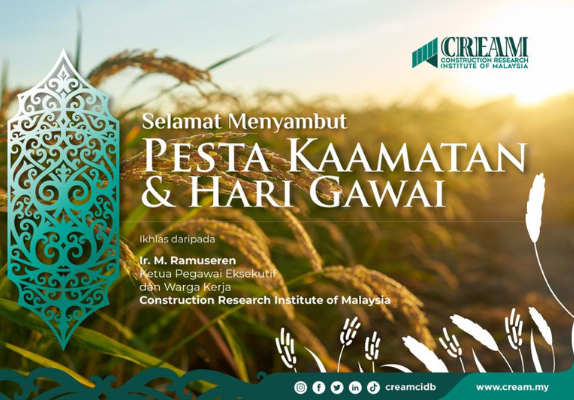Selamat Menyambut Pesta Kaamatan dan Hari Gawai